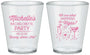 Custom Bachelorette Plastic Shot Glasses - Las Vegas | 60199