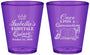 Custom Quinceanera Plastic Shot Glasses - Once Upon A Quince | 70013