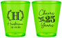 Custom Anniversary Plastic Shot Glasses - Cheers To 25 Years | 80002