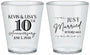 Custom Anniversary Plastic Shot Glasses - 10 Years Down | 80020
