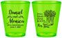 Custom Anniversary Plastic Shot Glasses - 25th Wedding | 80022