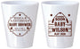 Custom Baby Shower Plastic Shot Glasses - Gender Reveal Buck Or Doe | 90002