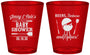 Custom Baby Shower Plastic Shot Glasses - Beers Bbq Babies | 90006