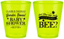 Custom Baby Shower Plastic Shot Glasses - Little Honey Bee | 90018