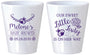 Custom Baby Shower Plastic Shot Glasses - Little Lady On The Way | 90021