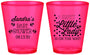 Custom Baby Shower Plastic Shot Glasses - Sweet Little Lady | 90024