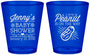 Custom Baby Shower Plastic Shot Glasses - Peanut On The Way | 90025