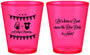 Custom Baby Shower Plastic Shot Glasses - Beer Due Date Is Near | 90032