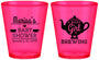 Custom Baby Shower Plastic Shot Glasses - Baby Girl Is Brewing | 90034