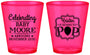 Custom Baby Shower Plastic Shot Glasses - Going To Pop | 90040
