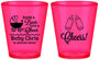 Custom Baby Shower Plastic Shot Glasses - Raise A Beer | 90081
