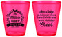 Custom Baby Shower Plastic Shot Glasses - Holiday | 90086