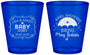 Custom Baby Shower Plastic Shot Glasses - April Showers May Babies | 90096