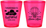 Custom Baby Shower Plastic Shot Glasses - Hot Air Balloon | 90097