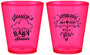 Custom Baby Shower Plastic Shot Glasses - April Showers May Babies | 90099