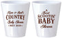 Custom Baby Shower Plastic Shot Glasses - Boot Scootin | 90100