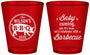 Custom Baby Shower Plastic Shot Glasses - Bbq | 90110