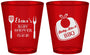 Custom Baby Shower Plastic Shot Glasses - Beers Bbq Babies | 90114