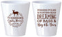 Custom Baby Shower Plastic Shot Glasses - Fishing Hunting | 90119