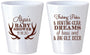 Custom Baby Shower Plastic Shot Glasses - Bass Deer | 90120