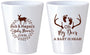 Custom Baby Shower Plastic Shot Glasses - Oh My Deer | 90123