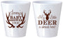 Custom Baby Shower Plastic Shot Glasses - My Little Deer | 90124