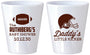 Custom Baby Shower Plastic Shot Glasses - Football Little Kicker | 90139