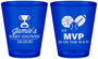 Custom Baby Shower Plastic Shot Glasses - Sports Mvp | 90141