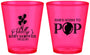 Custom Baby Shower Plastic Shot Glasses - Shes Going To Pop | 90157