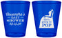 Custom Baby Shower Plastic Shot Glasses - Shes Going To Pop | 90161