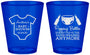 Custom Baby Shower Plastic Shot Glasses - Popping Bottles | 90169