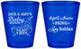 Custom Baby Shower Plastic Shot Glasses - April Showers May Babies | 90181