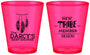 Custom Baby Shower Plastic Shot Glasses - Tribe Member | 90183