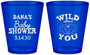 Custom Baby Shower Plastic Shot Glasses - Lion Wild About You | 90186