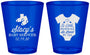 Custom Baby Shower Plastic Shot Glasses - Loved By All | 90188