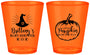 Custom Baby Shower Plastic Shot Glasses - Little Pumpkin Halloween | 90196