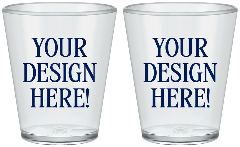 Plastic Shot Glasses - Design Your Own