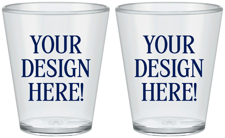 Plastic Shot Glasses - Design Your Own