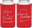 Personalized Wedding Can Coolers - Alabama | 100