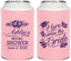 Personalized Bridal Shower Can Coolers - Here Comes The Bride | 100000