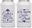 Personalized Bridal Shower Can Coolers - Eat Drink Shower Bride | 100002