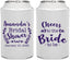 Personalized Bridal Shower Can Coolers - Cheers To The Bride | 100014