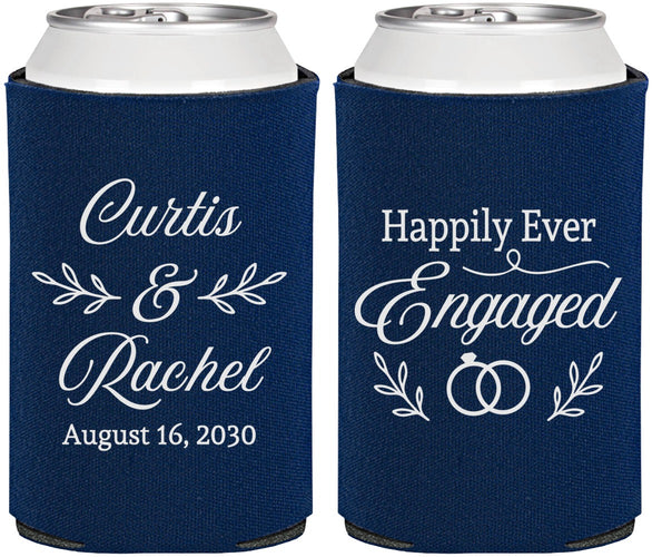 Personalized Engagement Can Coolers - Happily Ever Engaged | 10004