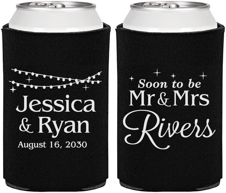 Personalized Engagement Can Coolers - Soon To Be Mr And Mrs | 10008