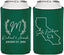 Personalized Wedding Can Coolers - California | 104