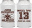 Personalized Bar Mitzvah Can Coolers - 13th Birthday Football | 110002