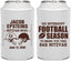 Personalized Bar Mitzvah Can Coolers - 13th Birthday Football | 110003