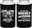Personalized Bar Mitzvah Can Coolers - 13th Birthday Hockey | 110006