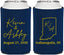 Personalized Wedding Can Coolers - Indiana | 113