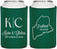 Personalized Wedding Can Coolers - Maine | 118